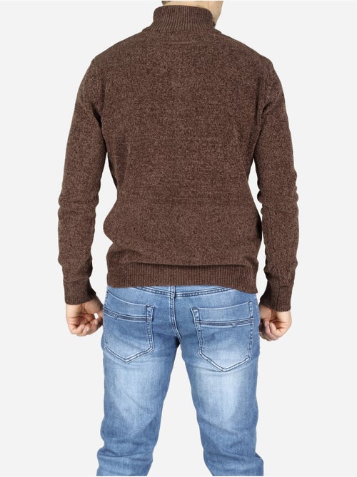 Pull col montant zippé - kenzarro - Kiabi Pull col montant zippé - kenzarro - Kiabi