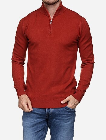 Pull col montant zippé - Kenzarro