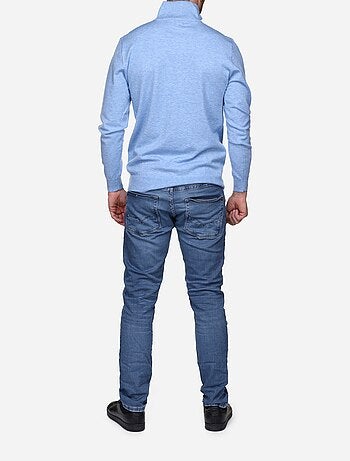 Pull col montant zippé - Yves Enzo
