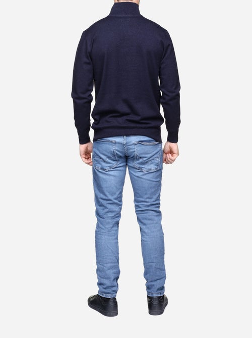 Pull col montant zippé - Yves Enzo - Kiabi