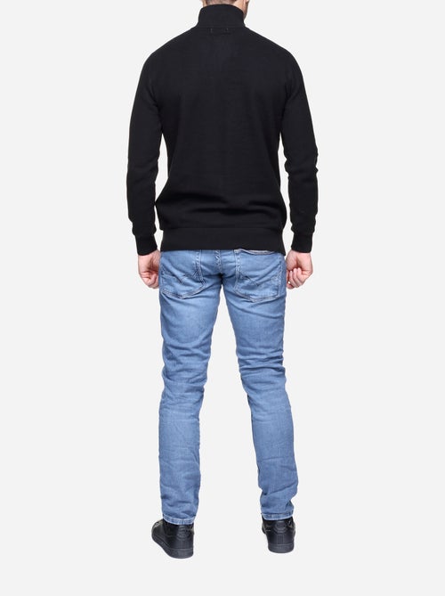Pull col montant zippé - Yves Enzo - Kiabi