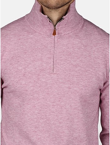 Pull col montant zippé - yves enzo