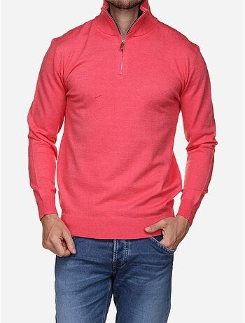 Pull col montant zippé - Yves Enzo