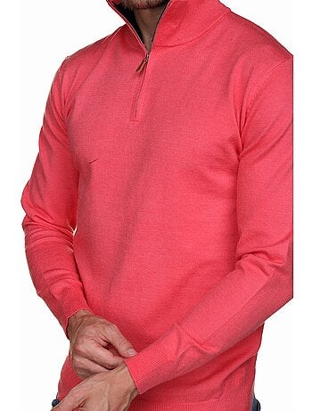 Pull col montant zippé - Yves Enzo