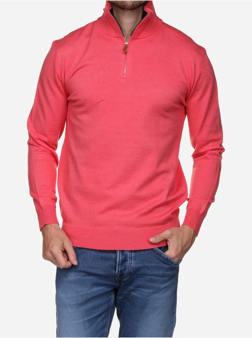 Pull col montant zippé - Yves Enzo - Kiabi