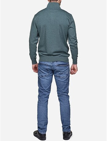 Pull col montant zippé - Yves Enzo