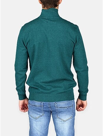 Pull col montant zippé - yves enzo