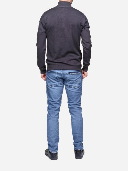 Pull col montant zippé - Kiabi Pull col montant zippé - Kiabi