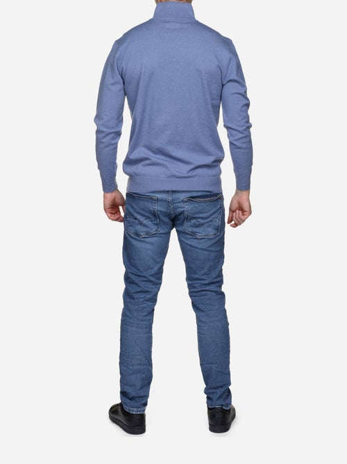 Pull col montant zippé - Kiabi