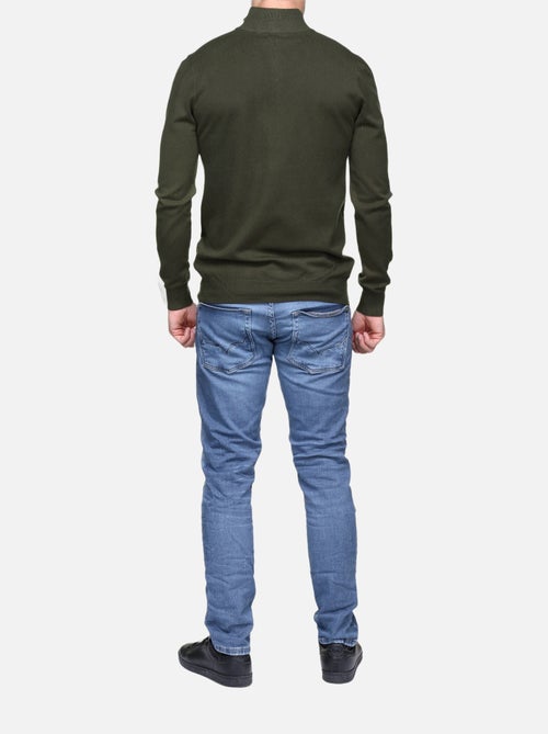 Pull col montant zippé - Kiabi Pull col montant zippé - Kiabi