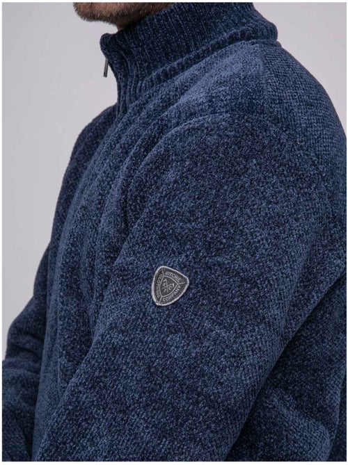 Pull col montant zippé LANGUR - Kiabi