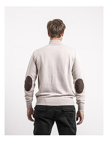 Pull col montant zippé LARKO
