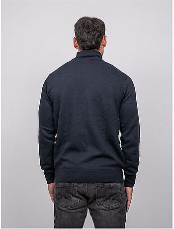 Pull col montant zippé larko