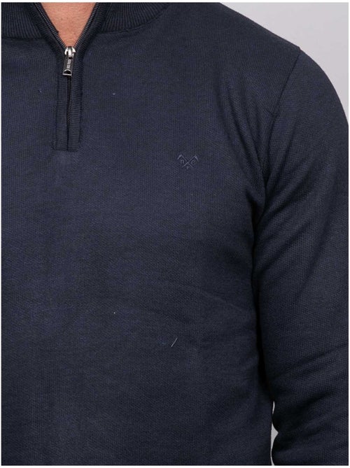 Pull col montant zippé larko - Kiabi Pull col montant zippé larko - Kiabi