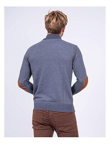 Pull col montant zippé LARKO