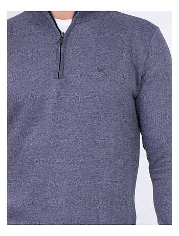 Pull col montant zippé LARKO