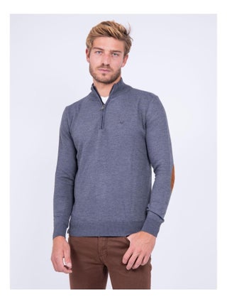 Pull col montant zippé LARKO