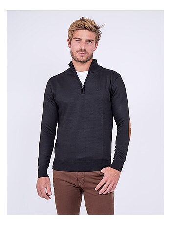 Pull col montant zippé LARKO