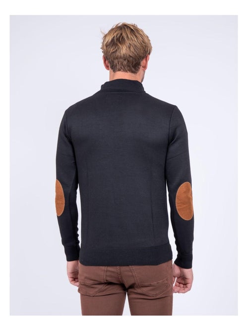 Pull col montant zippé LARKO - Kiabi