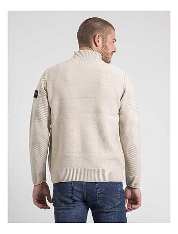 Pull col montant zippé LUSTANG