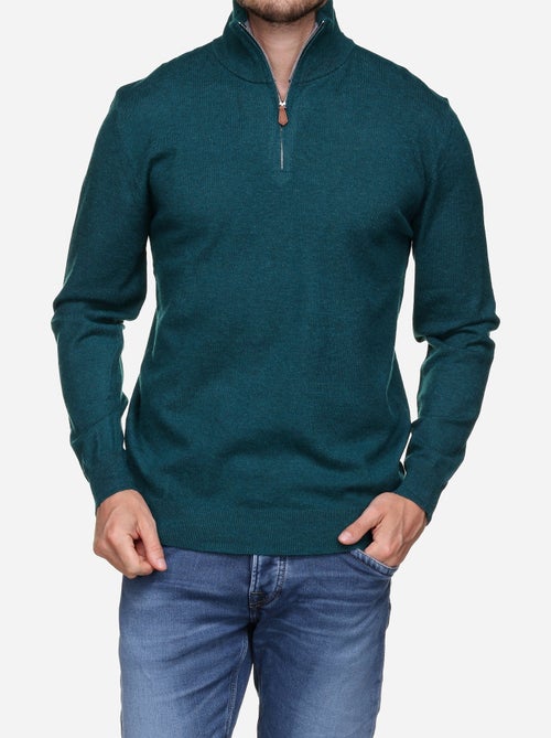 Pull col montant zippé - Kiabi Pull col montant zippé - Kiabi