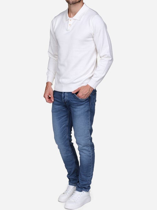 Pull col polo - Frilivin - Kiabi