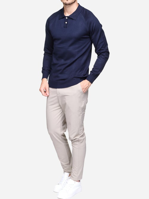 Pull col polo - Frilivin - Kiabi