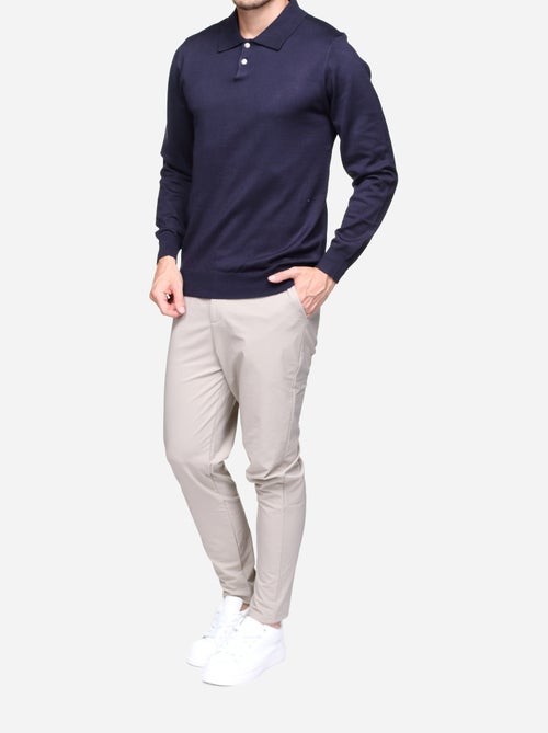 Pull col polo - Frilivin - Kiabi