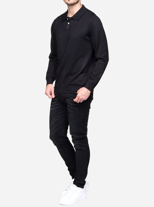 Pull col polo - Frilivin - Kiabi