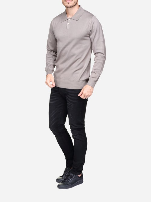 Pull col polo - Frilivin - Kiabi