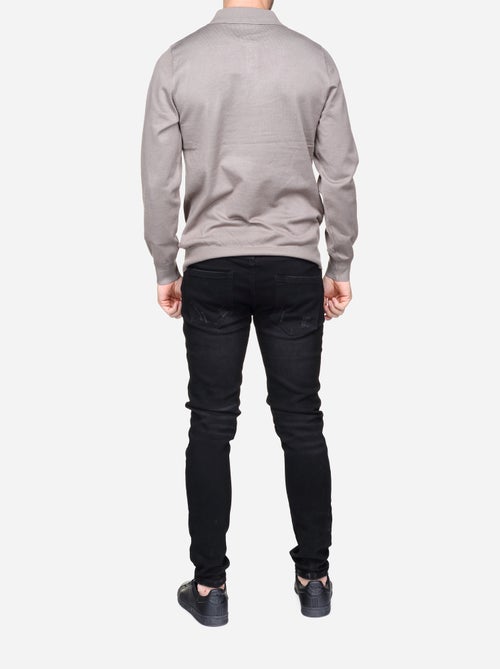 Pull col polo - Frilivin - Kiabi