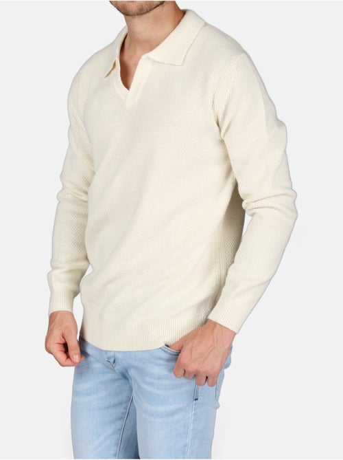 Pull col polo - Kenzarro - Kiabi Pull col polo - Kenzarro - Kiabi