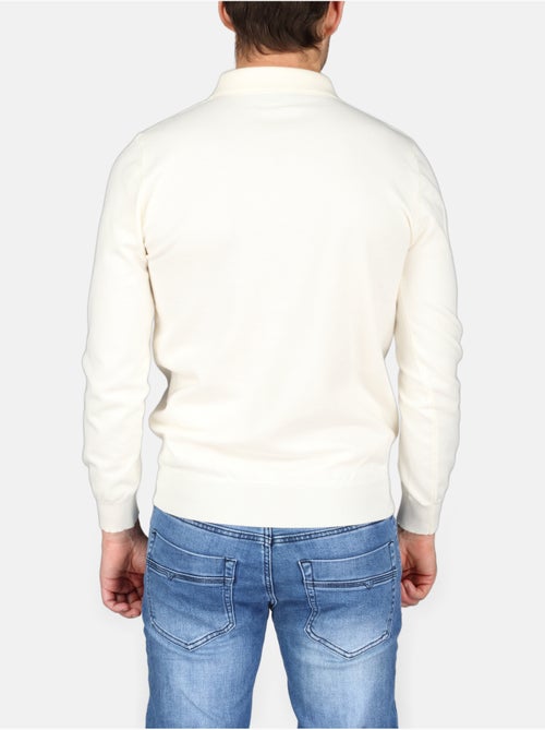 Pull col polo à zip - Kenzarro - Kiabi Pull col polo à zip - Kenzarro - Kiabi
