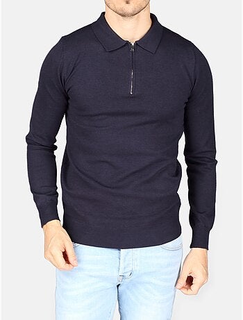 Pull col polo à zip - Kenzarro