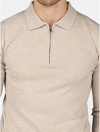 Pull col polo à zip - Kenzarro