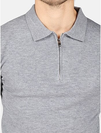 Pull col polo à zip - Kenzarro