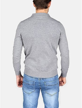 Pull col polo à zip - Kenzarro