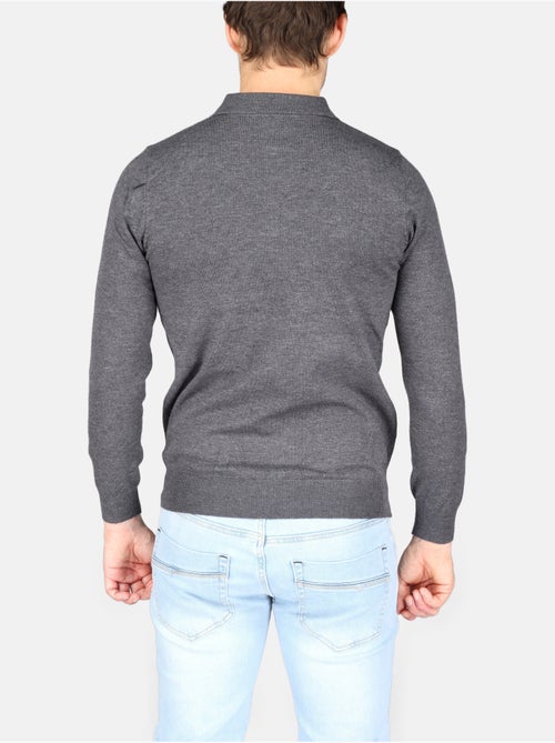 Pull col polo à zip - Kenzarro - Kiabi Pull col polo à zip - Kenzarro - Kiabi