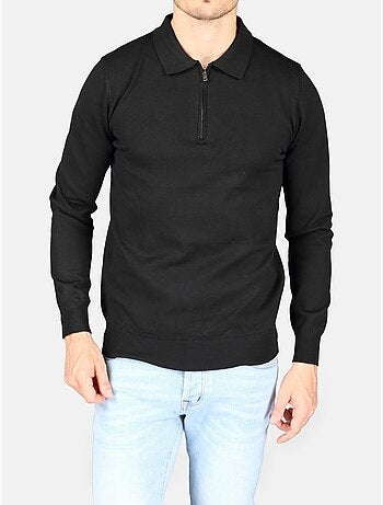 Pull col polo à zip - Kenzarro