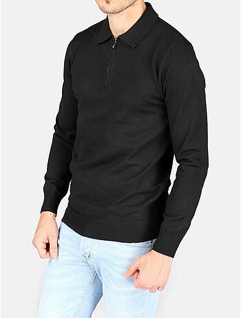 Pull col polo à zip - Kenzarro