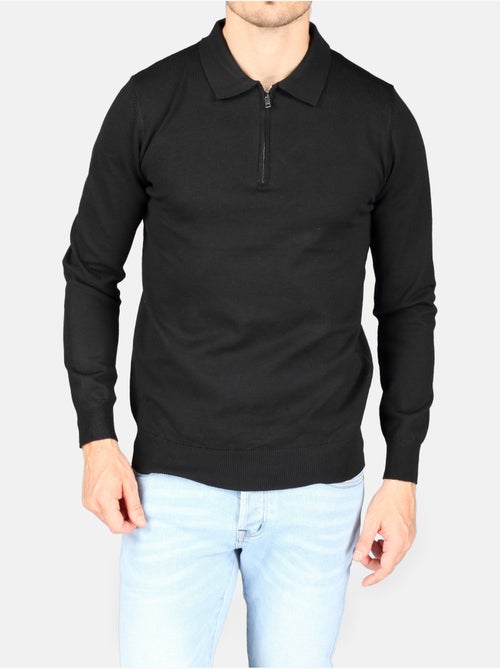 Pull col polo à zip - Kenzarro - Kiabi Pull col polo à zip - Kenzarro - Kiabi