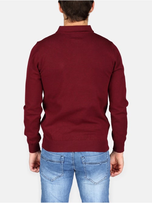 Pull col polo à zip - Kenzarro - Kiabi Pull col polo à zip - Kenzarro - Kiabi