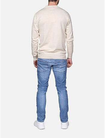 Pull col polo à zip