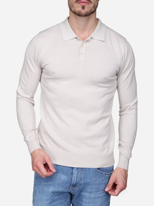 Pull col polo - Kiabi