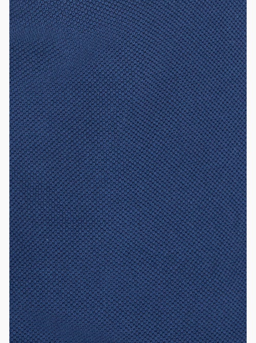 Pull col polo en maille fantaisie - Damart - Kiabi