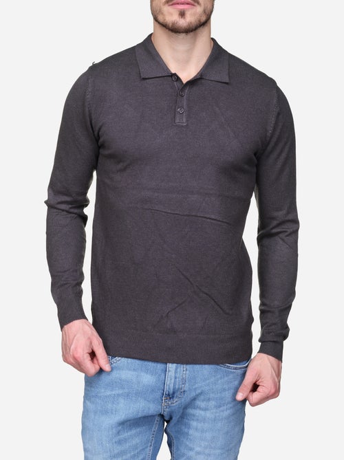Pull col polo - Kiabi