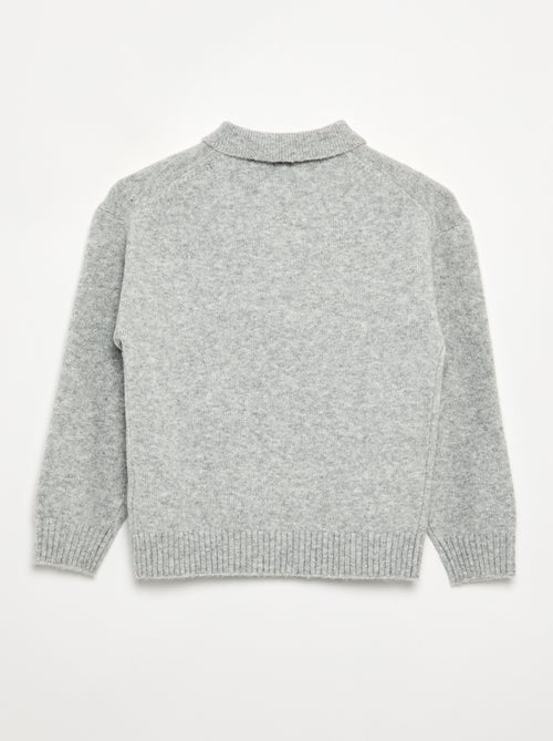 Pull col polo - Kiabi