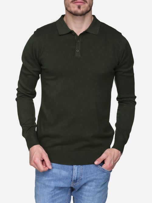 Pull col polo - Kiabi