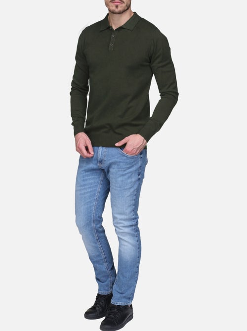 Pull col polo - Kiabi