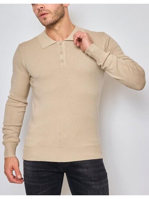 Pull col polo Kebello - Kiabi